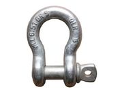 Fasteners Marine 12mm Shackle Rigging Shackle گالوانیزه سفید روی روکش Anchor Dee