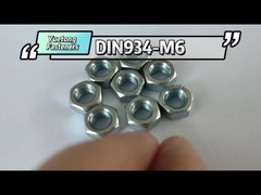 M12 Din934 Hex Head Nuts Stainless Steel 8.8 Grade