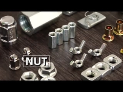 مهره فلنج سر شش گوش فولادی کربن استاندارد DIN6923 را سفارشی کنید