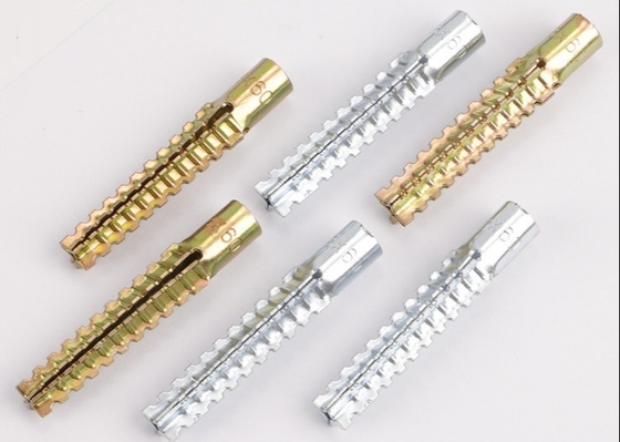 M8 Sawtooth Gecko Expansion Screw Metal Pipe Nail Anti Loose Carbon Steel از فولاد کربن ضد گسل