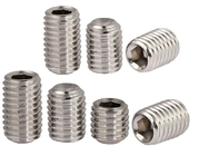 فولاد ضد زنگ Din 916 Hexagon Socket Set پیچ های نقطه جام M16 4mm