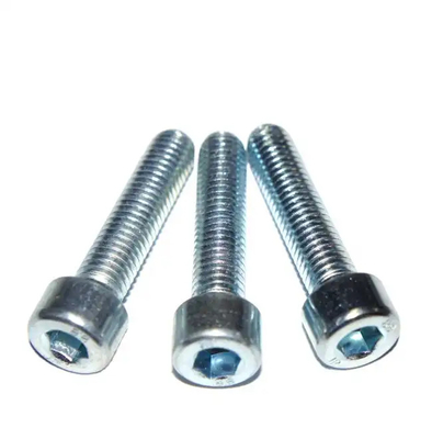 فانکشن ها Hex Socket bolt فولاد کربن زنک سفید درجه 8.8 رشته کامل DIN 912