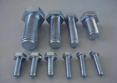 فولاد کربنی ماتریکس شش گوش سر پیچ پیچ 4.8 8.8 درجه DIN933 DIN93116mm-70mm