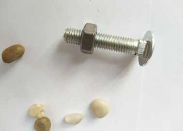 بولت چرخ دار فولاد کربن با اندازه سر گرد M6-M24