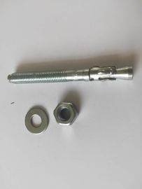 پیچ و مهره های لنگر گوه اندود شده روی M12x100 درجه 4.8