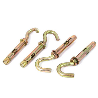 پیچ و مهره لنگر آستین قلاب حلقه M24 بتن روی فولاد کربنی