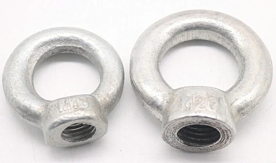 فولاد کربنی پیچ چشمی گالوانیزه سر گرد Din 582