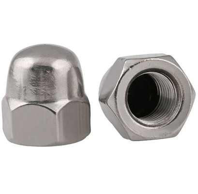 DIN1587 یک تکه گنبدی شش گوش گنبدی فولادی گالوانیزه فولادی کربنی M8 M20