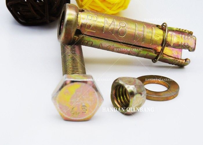 M6-M20 4PCS گسترش پیچ برای بتن 4PCS با پیچ / مهره / واشر / لوله
